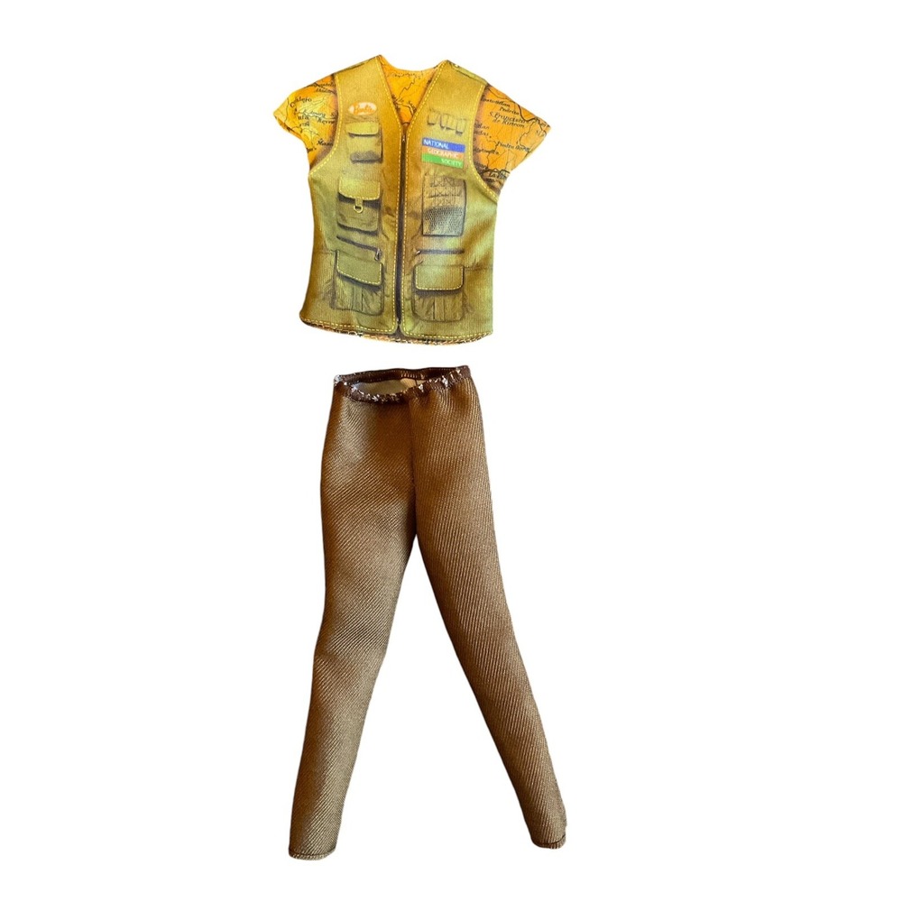 Barbie Careers National Geographic Society Photo Journalist Outfit Doll Clothes